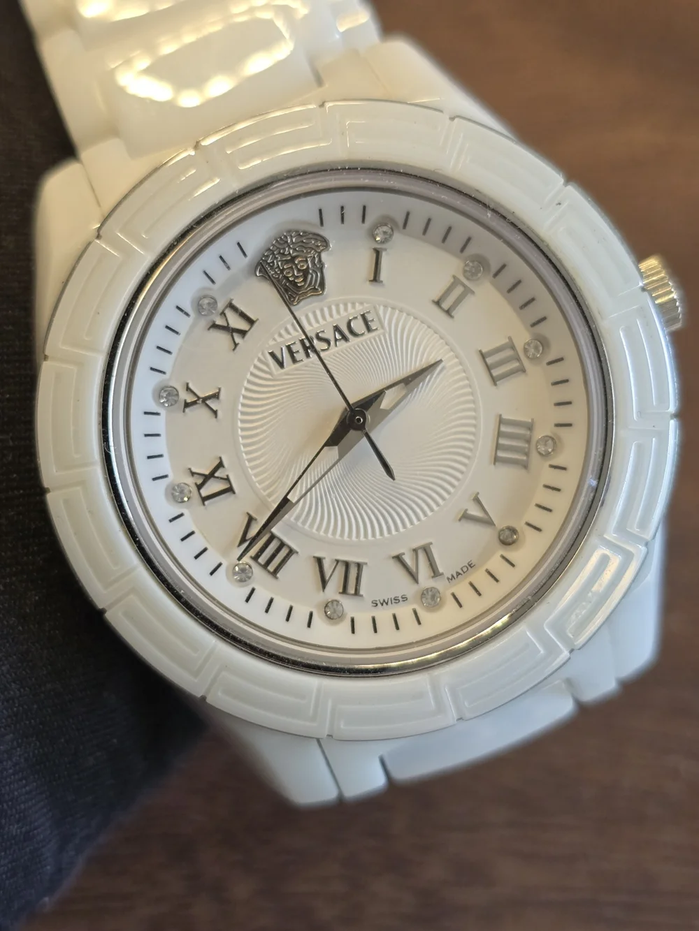 Versace white ceramic